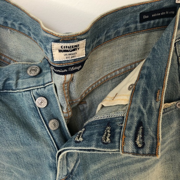 CITIZENS OF HUMANITY Elsa mid-rise slim crop jeans - Picture 15 of 15